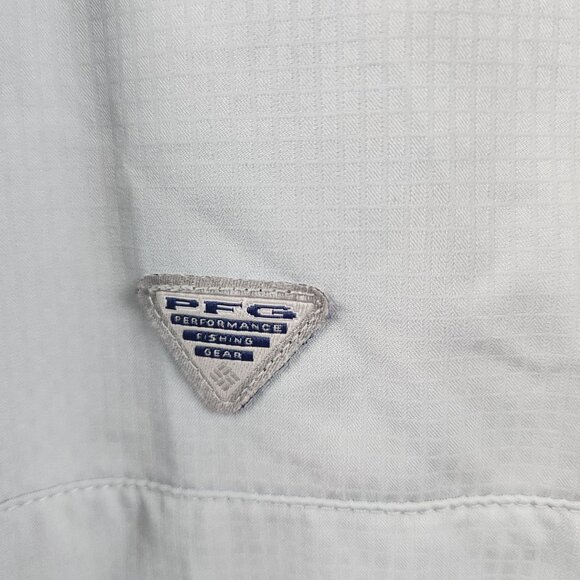 Columbia Performance Fishing Gear Lo Drag Long Sleeve Shirt Cirrus Grey Women L - Picture 4 of 12